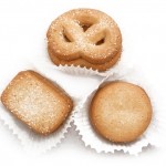 various shaped cookies pretzel coated with sugar μπισκότα κουλουράκι επικαλυμμένα με ζάχαρη