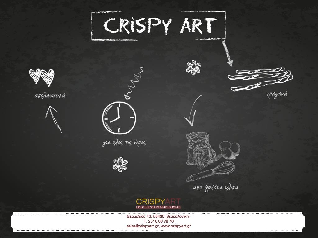 Crispy Art Εργαστήριο Ειδών Αρτοποιίας
